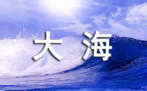 【集合】大海优秀作文