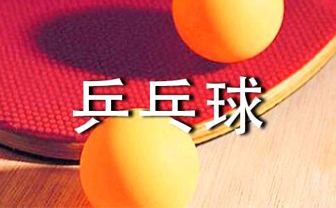 乒乓球比赛作文【精】